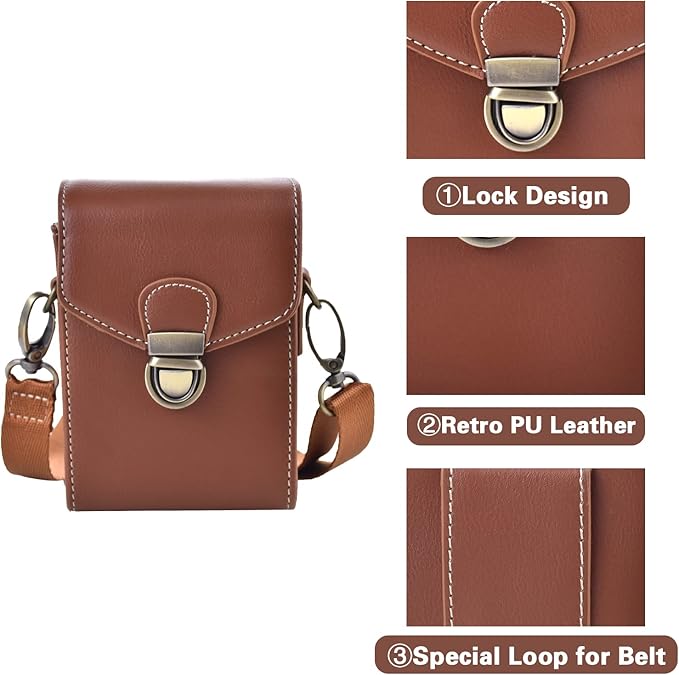 CHUZHAO™ Leather Camera Case