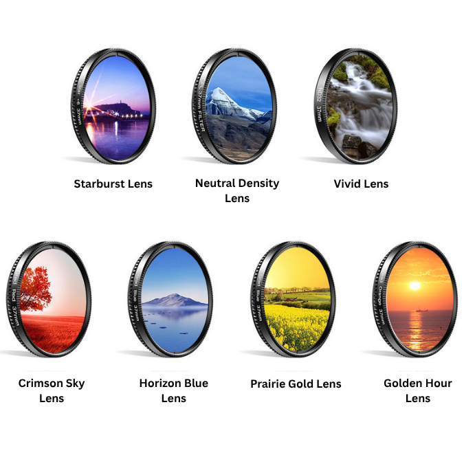 CHUZHAO™ 7-in-1-Optiklinsenset (52 mm)