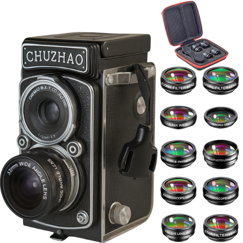CHUZHAO™ Kit mit 10 Wechselobjektiven