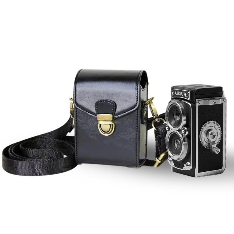 CHUZHAO-Leather Camera Case