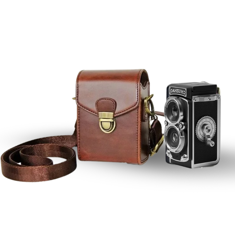 CHUZHAO-Leather Camera Case